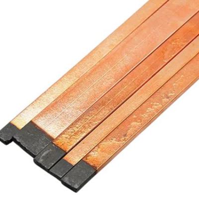 High Quality 5X18X355mm Flat Arc Air Gouging Carbon Rods