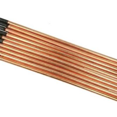 DC Electrode Carbon Rod 4-10mm, Copper Round Graphite Electrode Rod